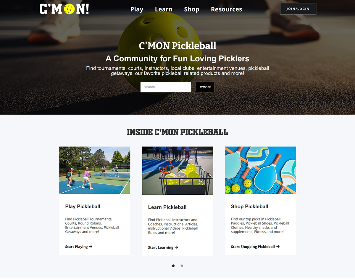 C'MON! Pickleball